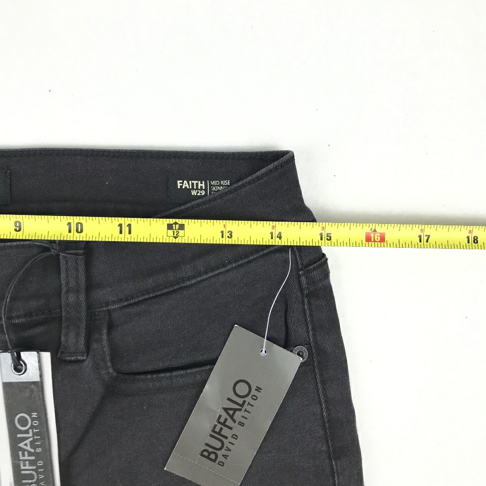 Buffalo David Bitton Faith Mid Rise Skinny… - Picture 3 of 7